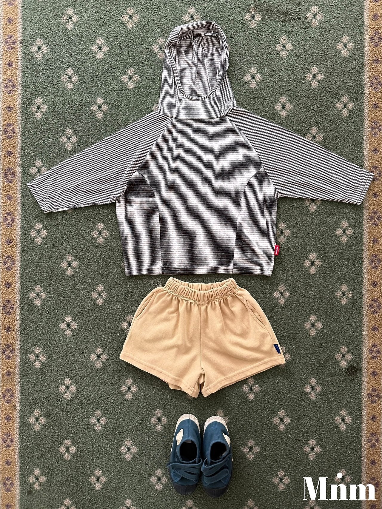 【予約】stripe hood T / minimal (S-JM）