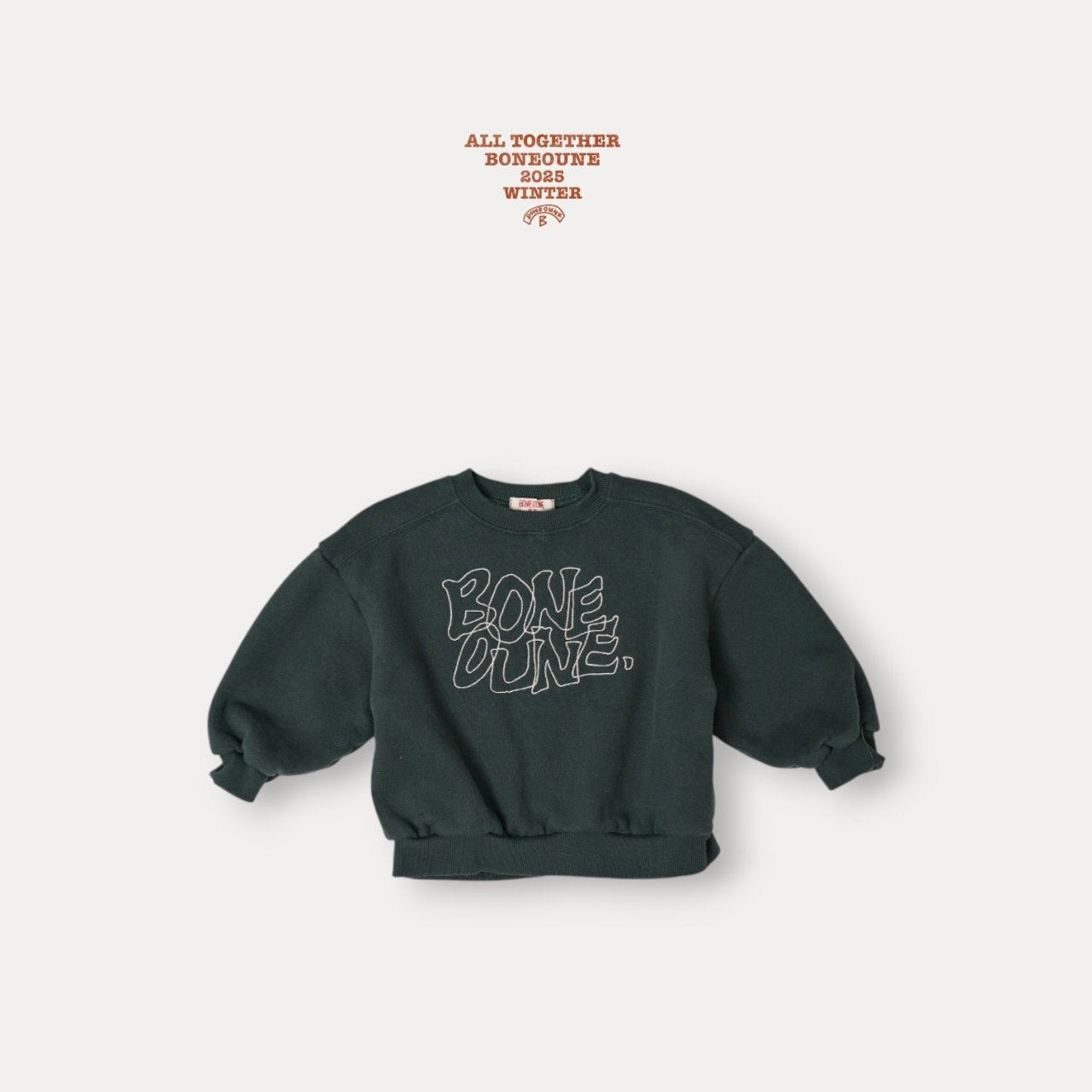 【予約】graphicembroidery mtm  / boneoune (XS-JL)