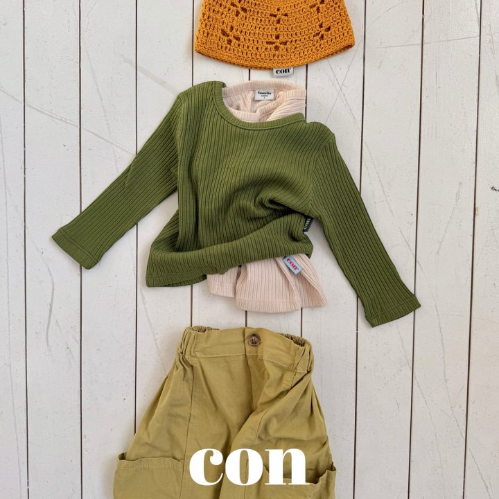 【予約】ラフカーゴパンツ / con. (XXS-M)