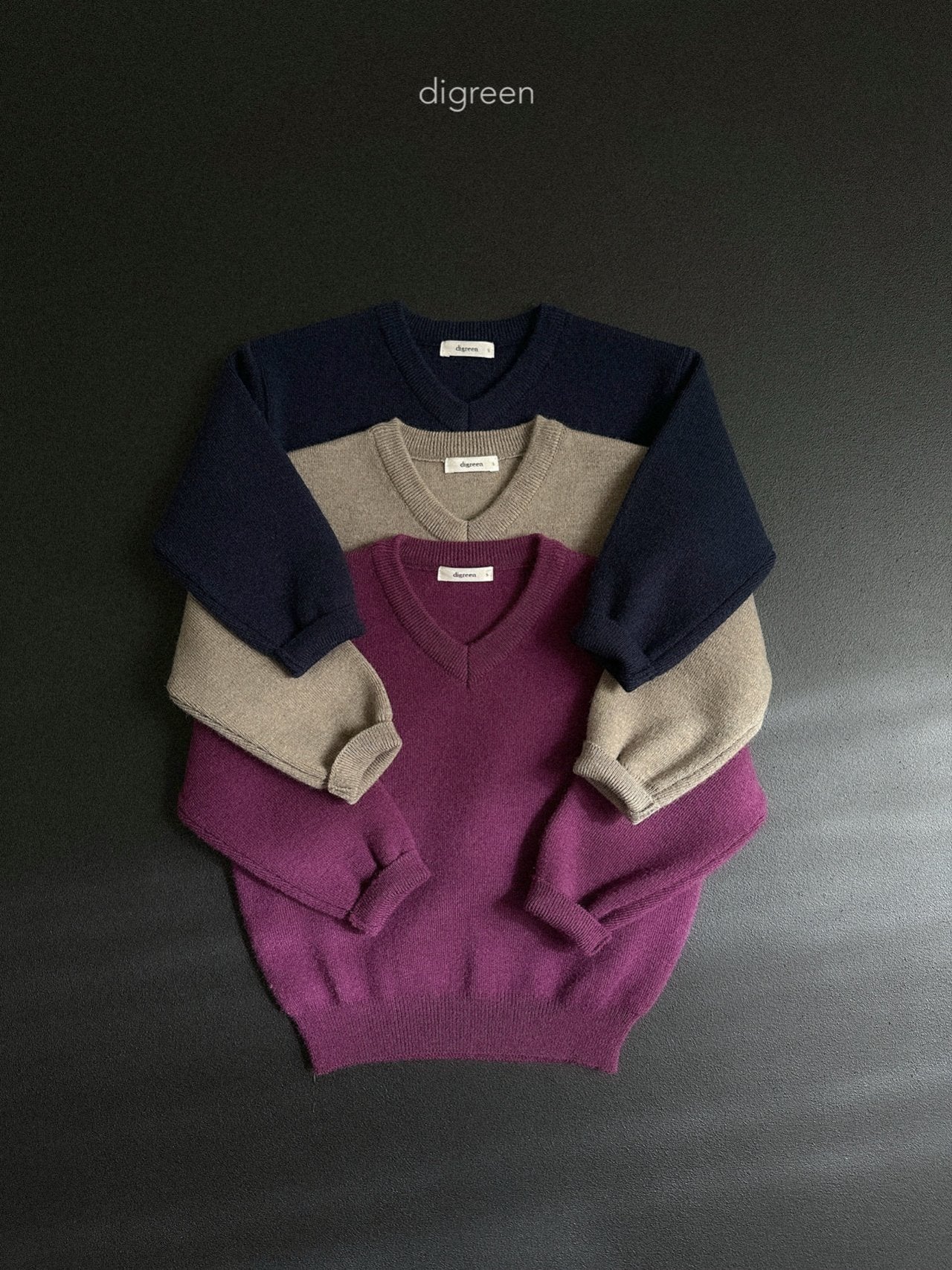 【予約】Vimo Knit  /  digreen(S-XXL)