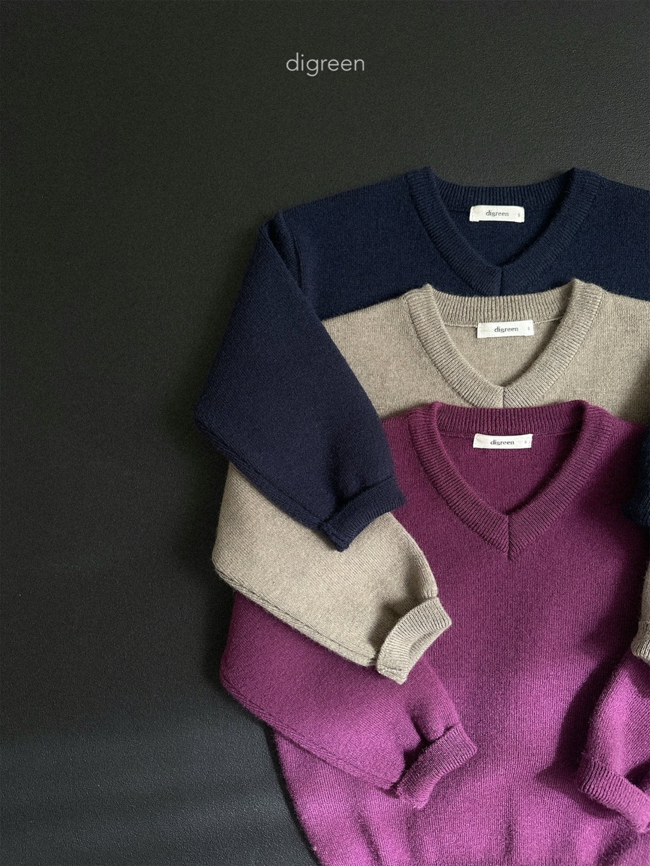 【予約】Vimo Knit  /  digreen(S-XXL)
