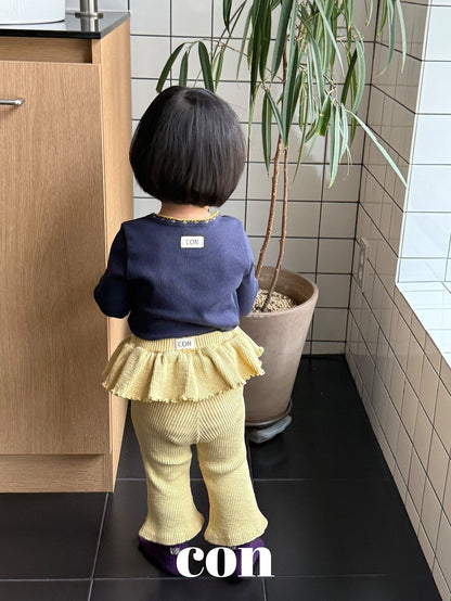 【予約】frill leggings /  con콘쫀쿠