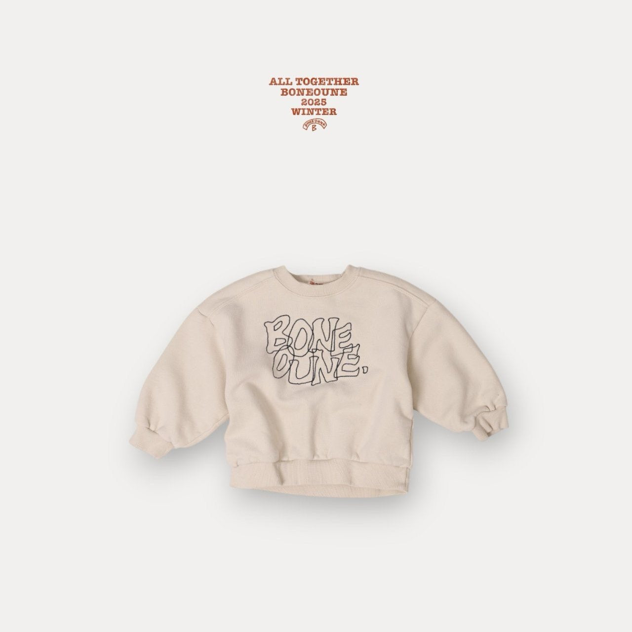 【予約】graphicembroidery mtm  / boneoune (XS-JL)