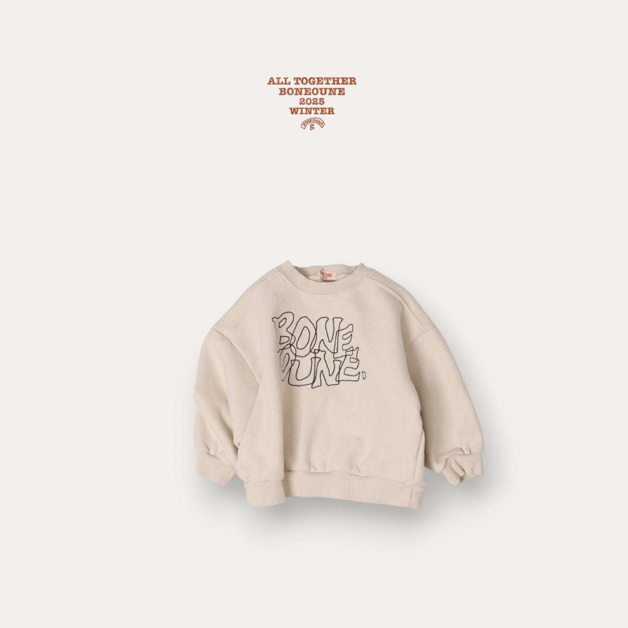 【予約】graphicembroidery mtm  / boneoune (XS-JL)