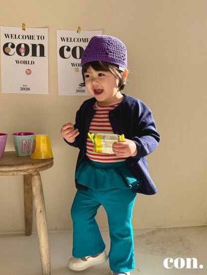 【予約】デイリーカーディガン / con. (XXS-M)