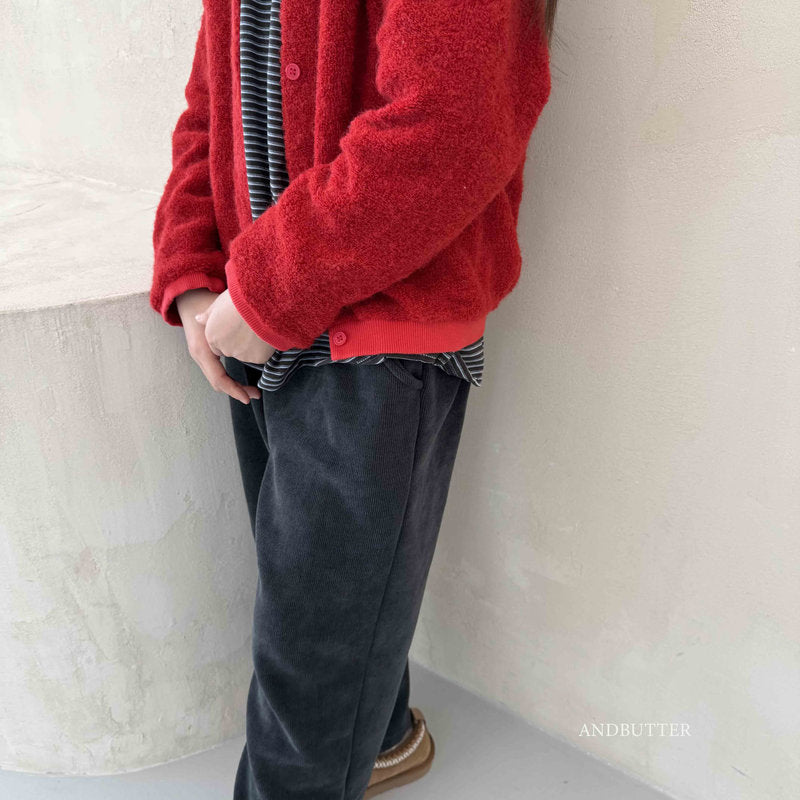 【予約】Soft Wide Pants  /  andbutter (S-JM)
