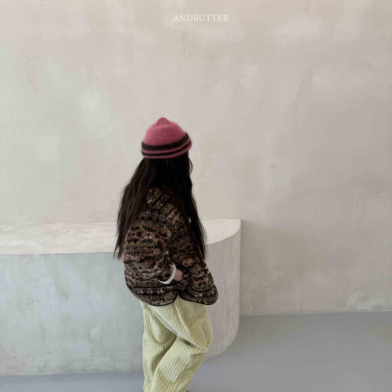 【予約】Mix Angora Beanie   / andbutter