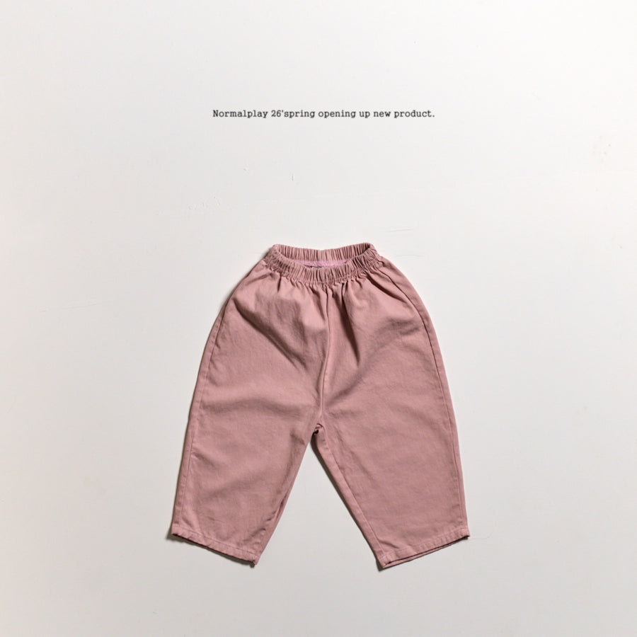 【予約】ミルキーコットンパンツ / normalplay (12M-JM)