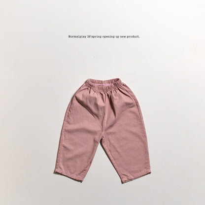 【予約】ミルキーコットンパンツ / normalplay (12M-JM)