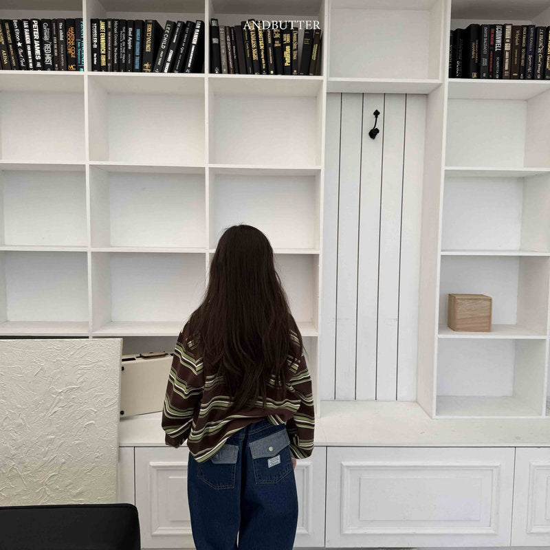 【予約】フラップデニム / andbutter(S-JM)플랩