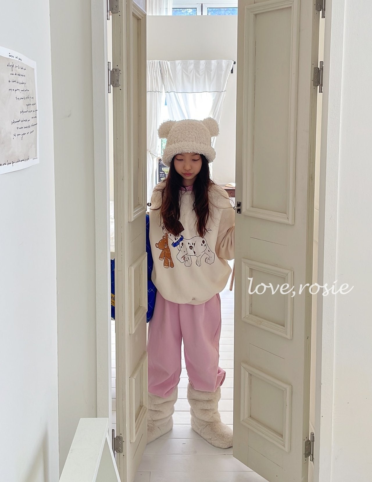 【予約】dalmatian mtm / love rosie (L-3XL, adult)