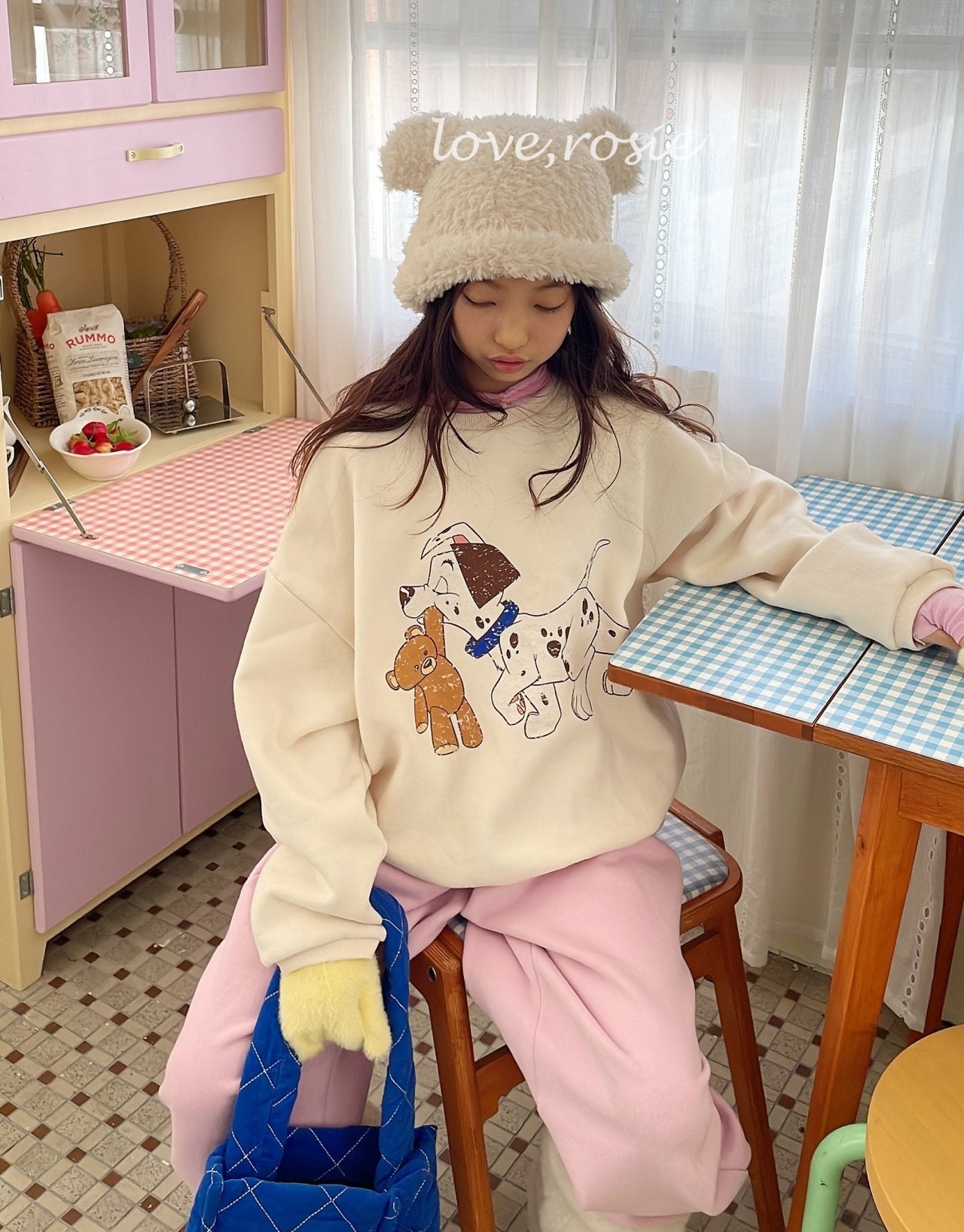 【予約】dalmatian mtm / love rosie (L-3XL, adult)
