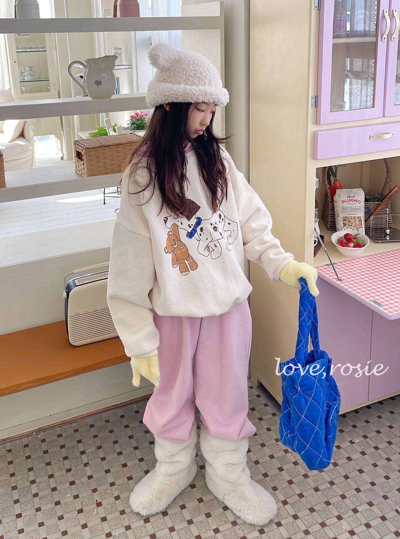 【予約】dalmatian mtm / love rosie (L-3XL, adult)