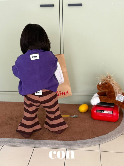 【予約】choco flare pants /  con