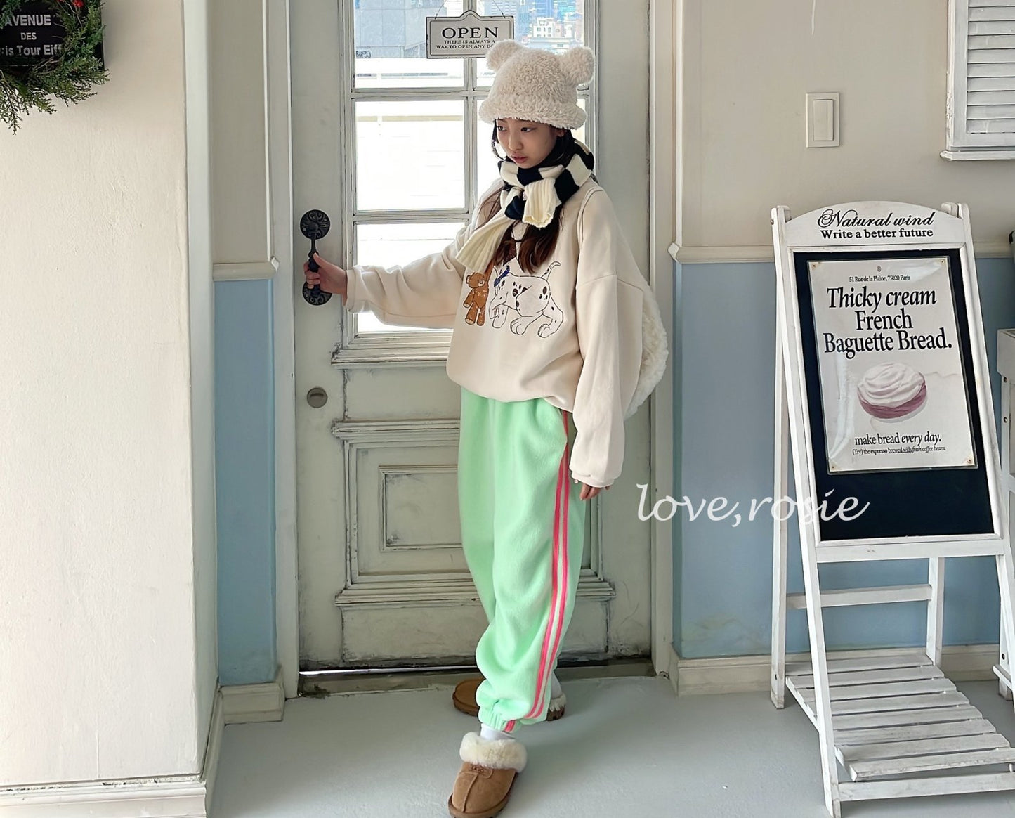 【予約】dalmatian mtm / love rosie (L-3XL, adult)