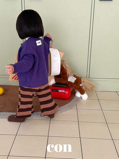 【予約】choco flare pants /  con