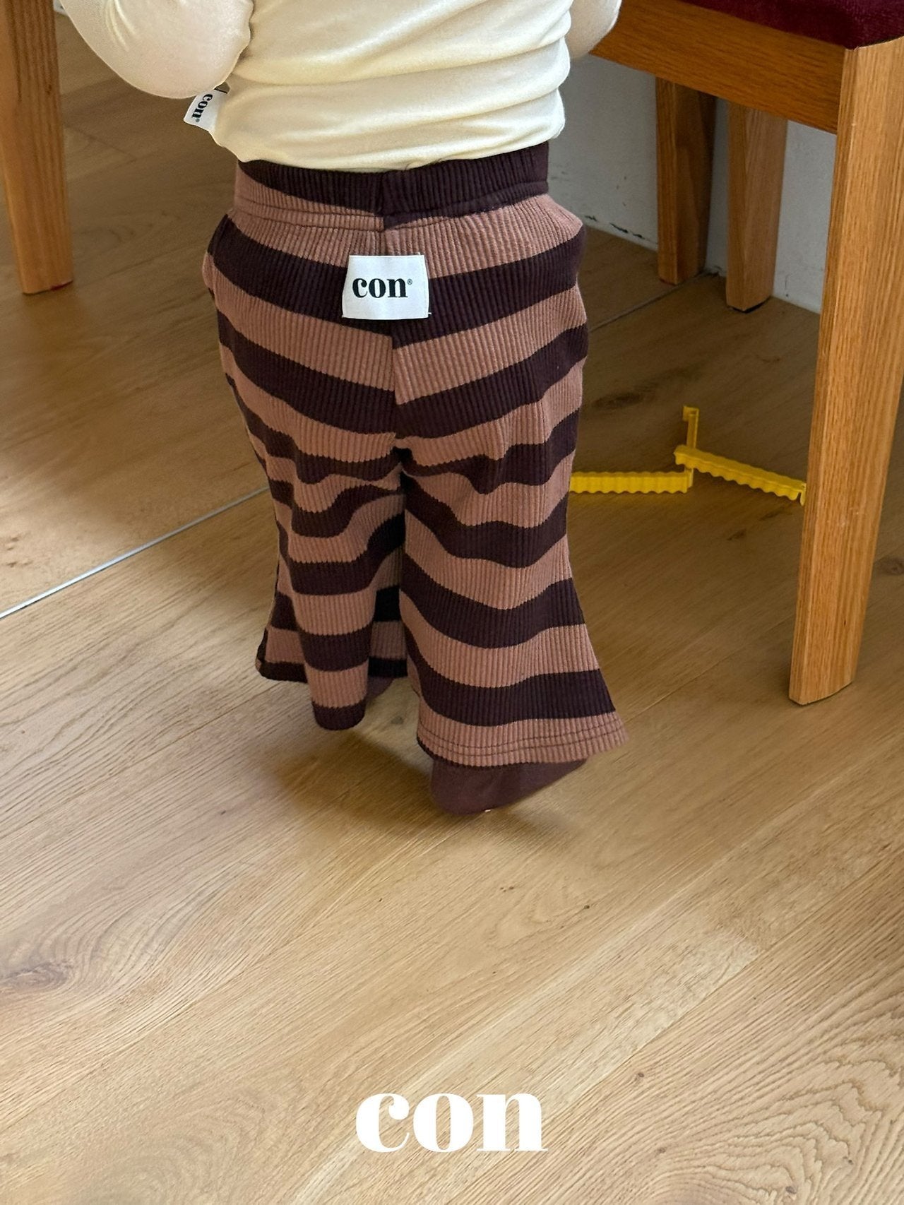 【予約】choco flare pants /  con