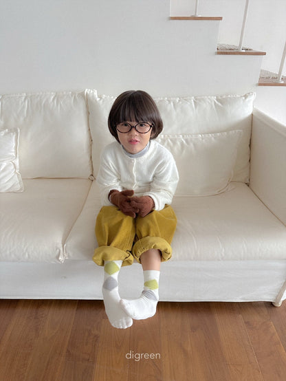 【予約】Argyle socks   /  digreen