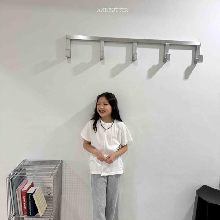 【予約】Dot frill pants / andbutter(S-JM)