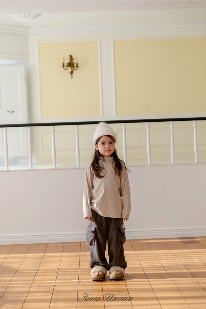 【予約】poson cargo pants  / apfel (S-JL)뽀송카고