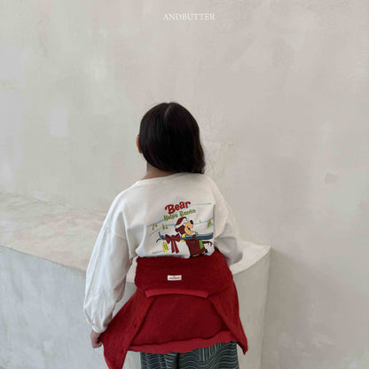 【予約】Santa Bear Tee /  andbutter (S-JM)