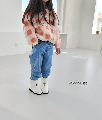 【予約】cream padding boots  / namoo  N-008