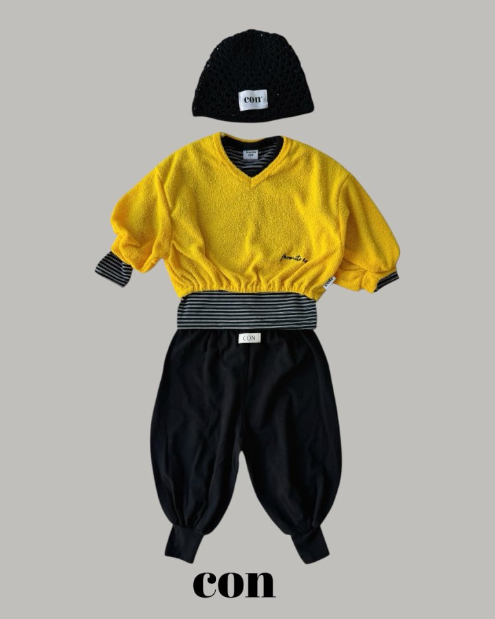 【予約】ヨミアラジンパンツ / con. (XXS-M)요미