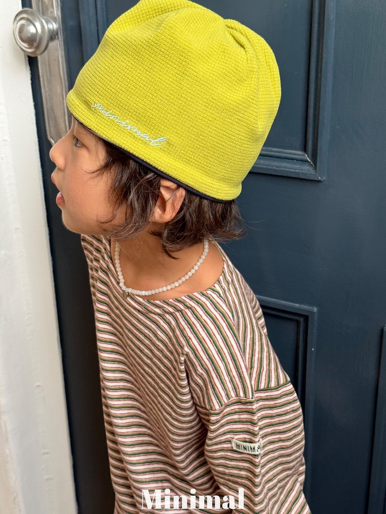 【予約】crayon stripe T / minimal (S-JM）