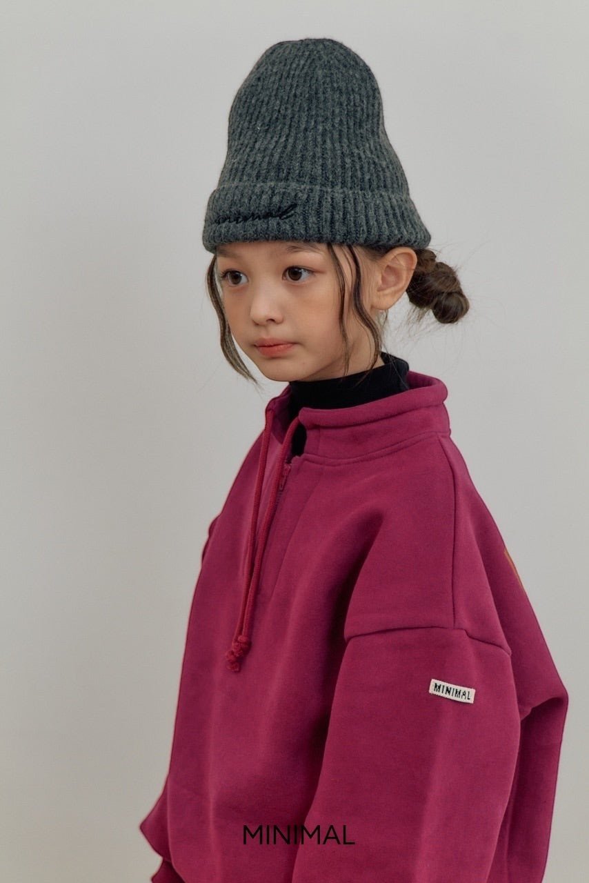 【予約】about half zipup mtm  / minimal (S-JM)