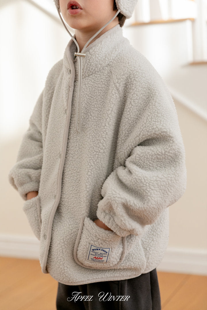 【予約】bagel boa jacket  / apfel (S-JL)