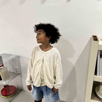 【予約】Light cardigan / andbutter(S-JM)