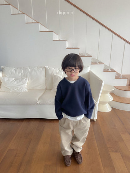 【予約】Minimal Pin Tuck Pants  /  digreen(S-XXL)