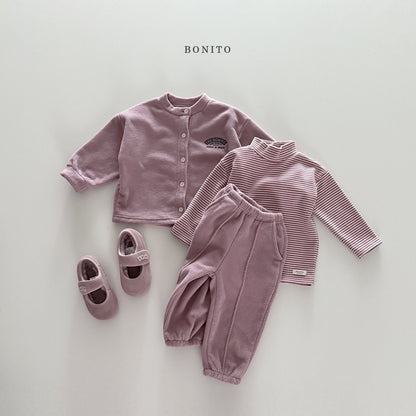 【予約】winter cardigan set up  /  bonito (12M-JM)