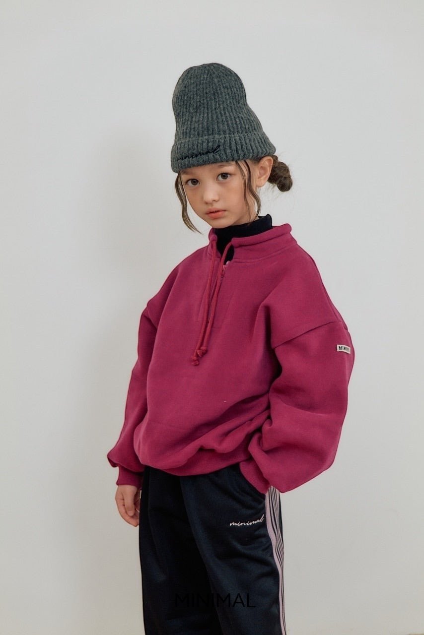 【予約】about half zipup mtm  / minimal (S-JM)