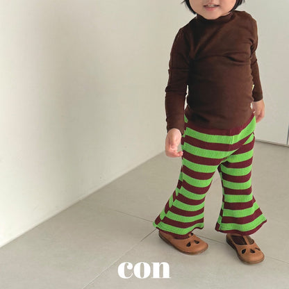 【予約】choco flare pants /  con