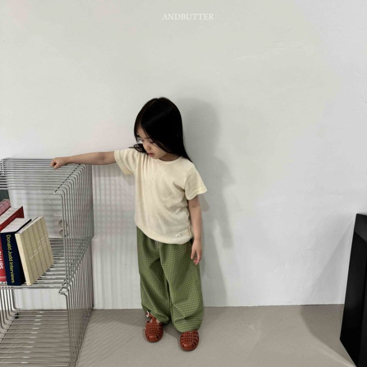 【予約】Pajama Coloring Pants / andbutter(S-JM)