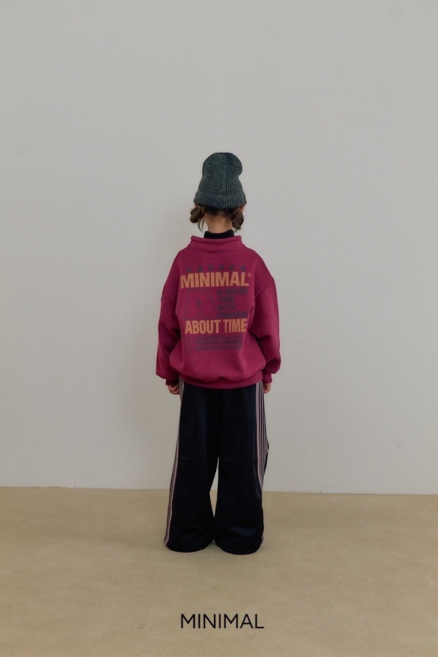 【予約】about half zipup mtm  / minimal (S-JM)