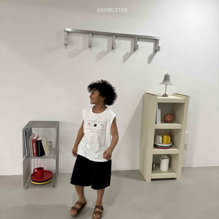 【予約】Non-faded Bermuda Pants / andbutter(S-JM)