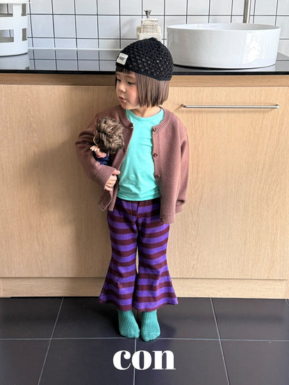 【予約】choco flare pants /  con