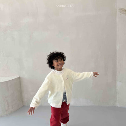 【予約】Creamy Cardigan  /  andbutter (S-JM)