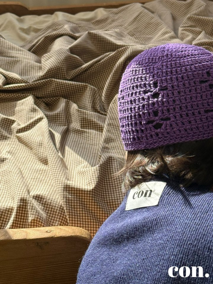 【予約】デイリーカーディガン / con. (XXS-M)