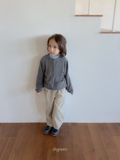 【予約】Minimal Pin Tuck Pants  /  digreen(S-XXL)