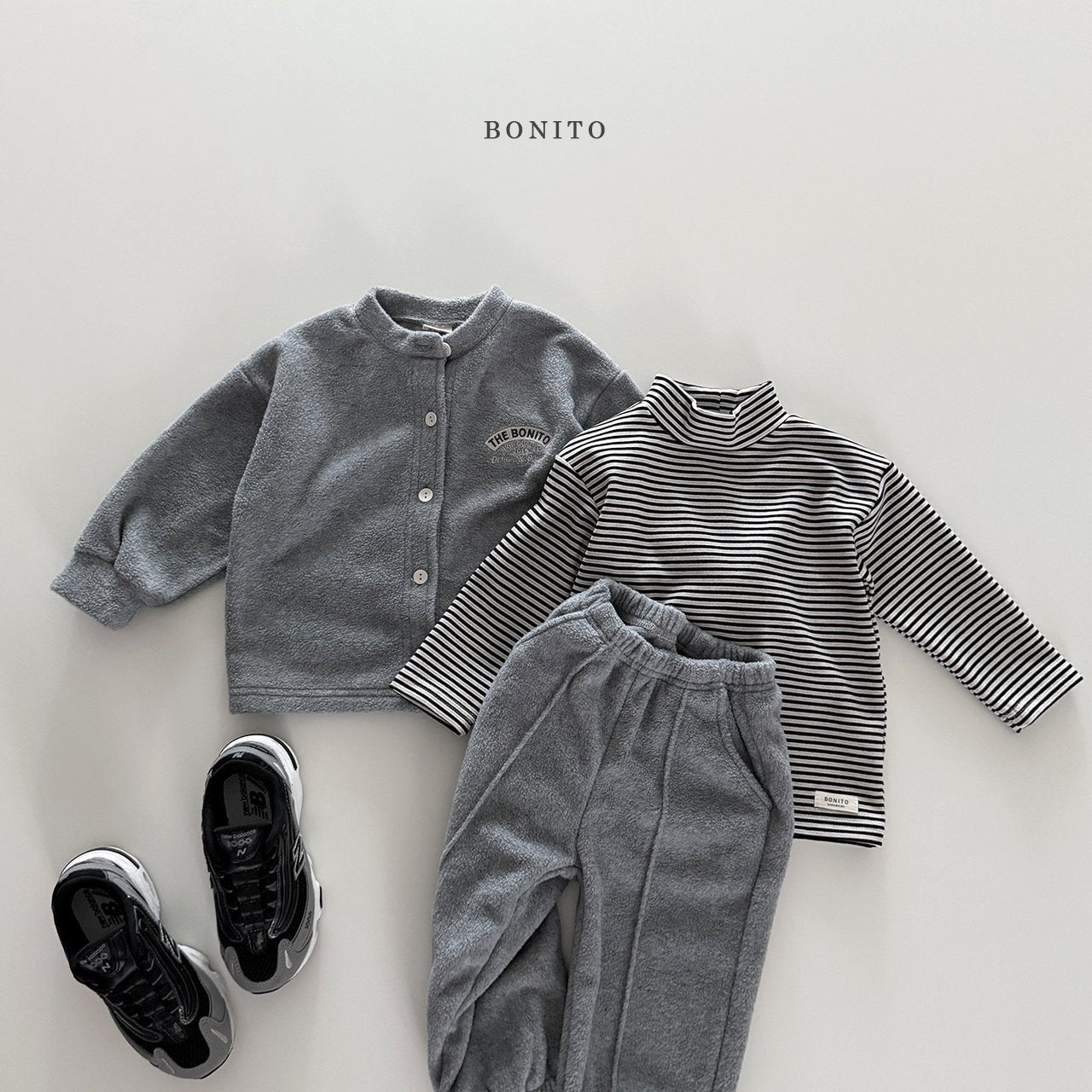 【予約】winter cardigan set up  /  bonito (12M-JM)