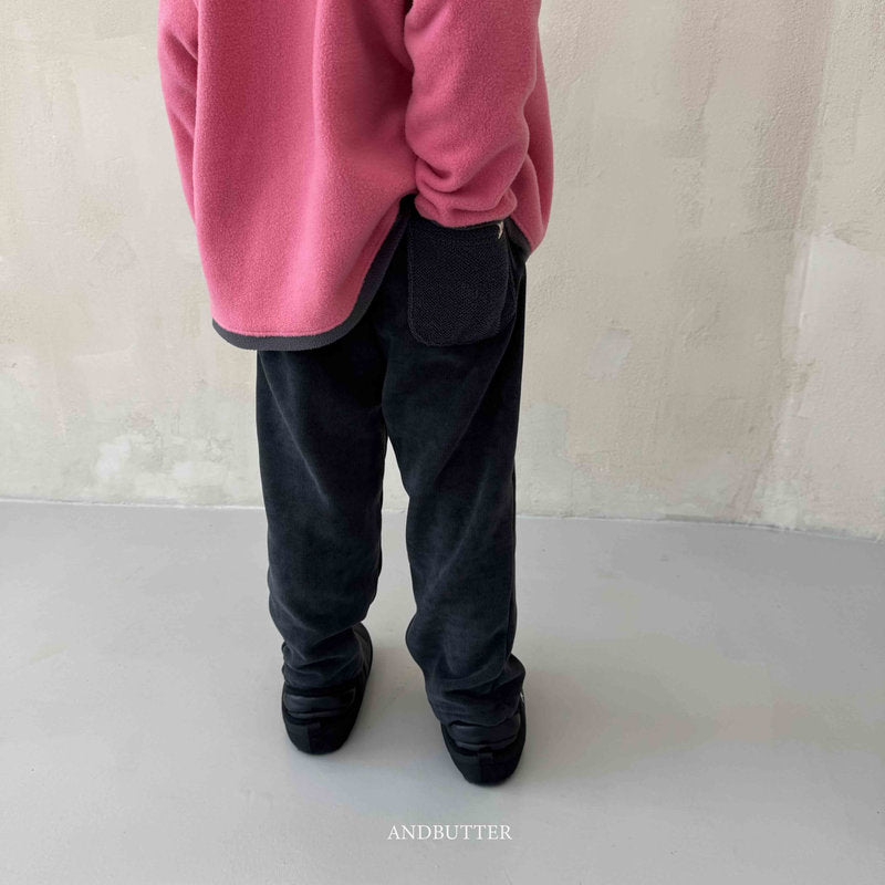 【予約】Soft Wide Pants  /  andbutter (S-JM)