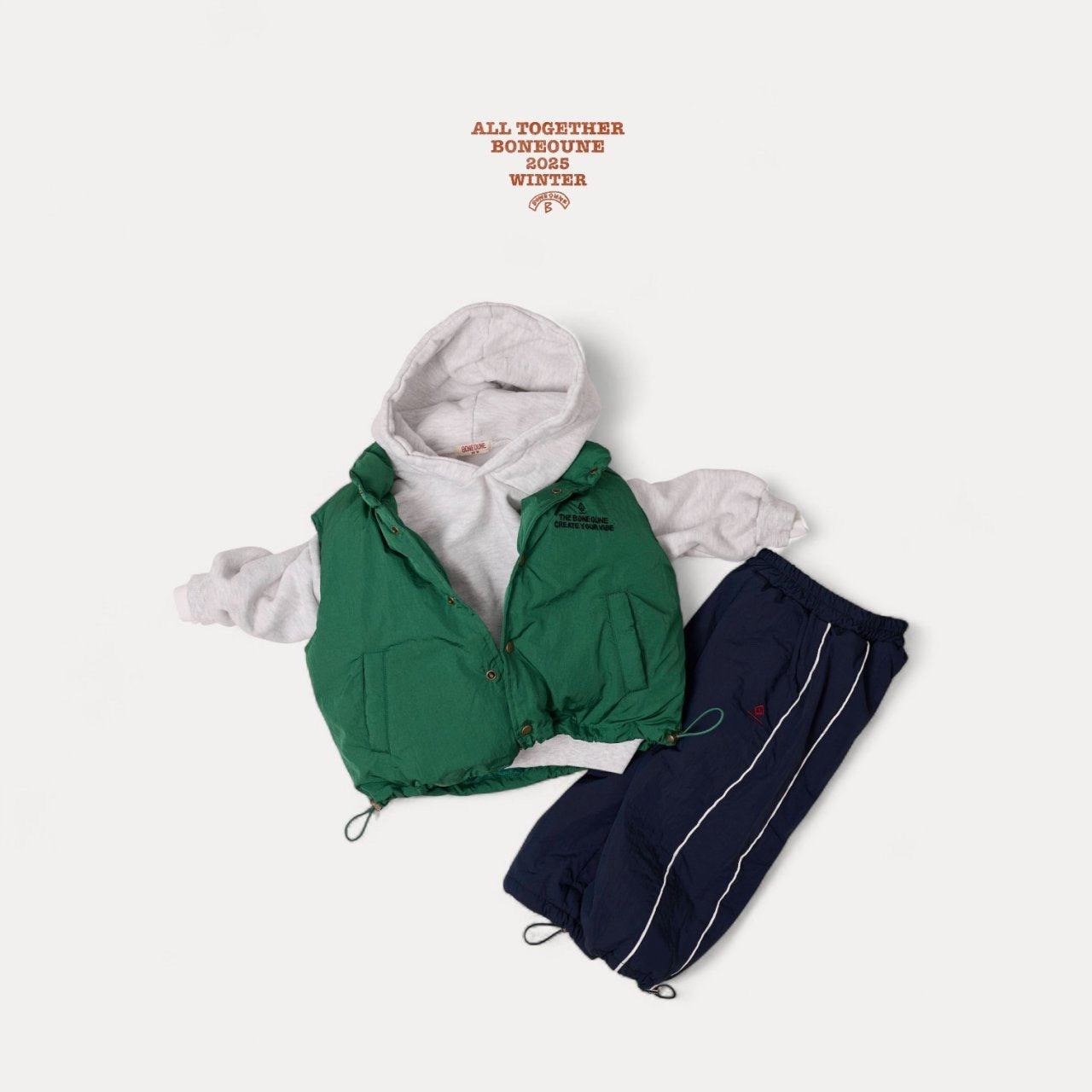 【予約】rolex padding pants / boneoune (XS-JL)