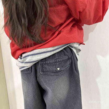 【予約】Love Rivets Pants / andbutter(S-JM)