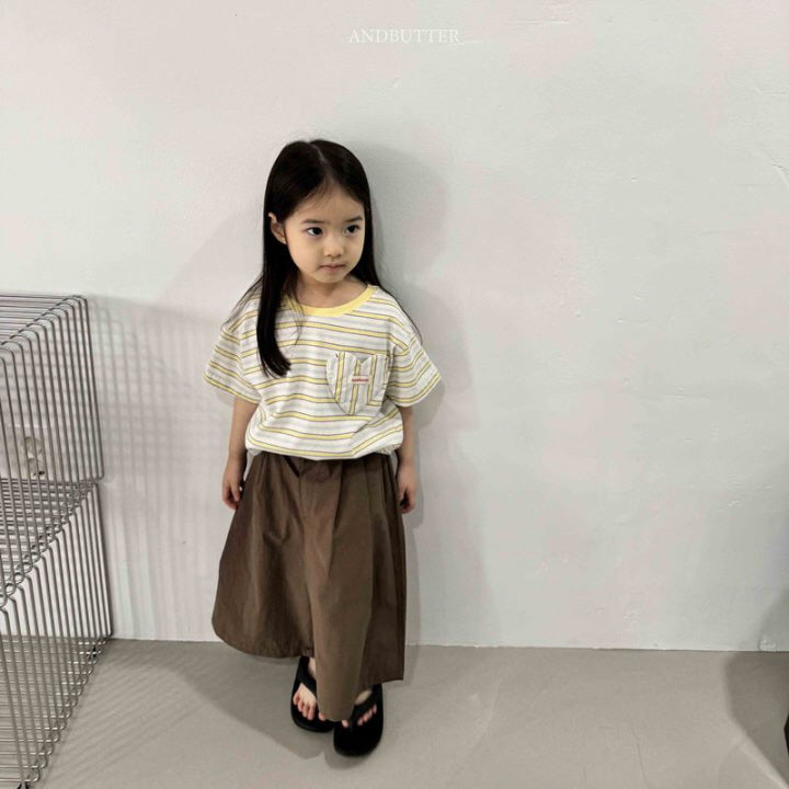 【予約】Cotton pants / andbutter(S-JM)
