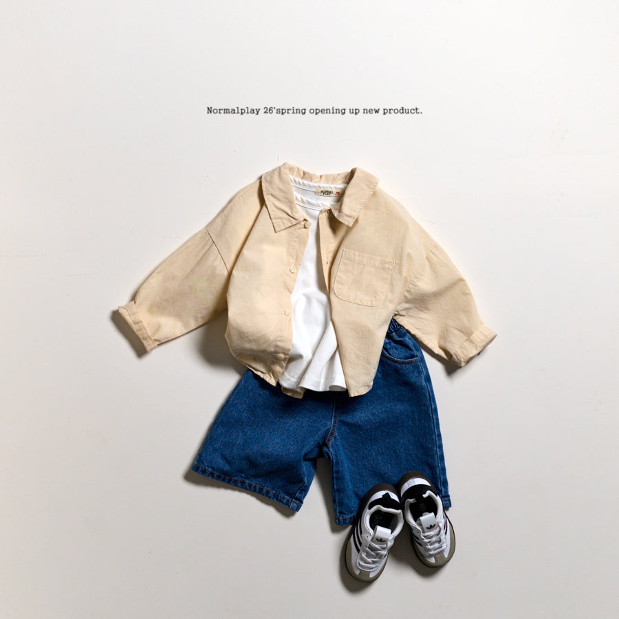 【予約】バミューダーパンツ / normalplay (12M-JM)