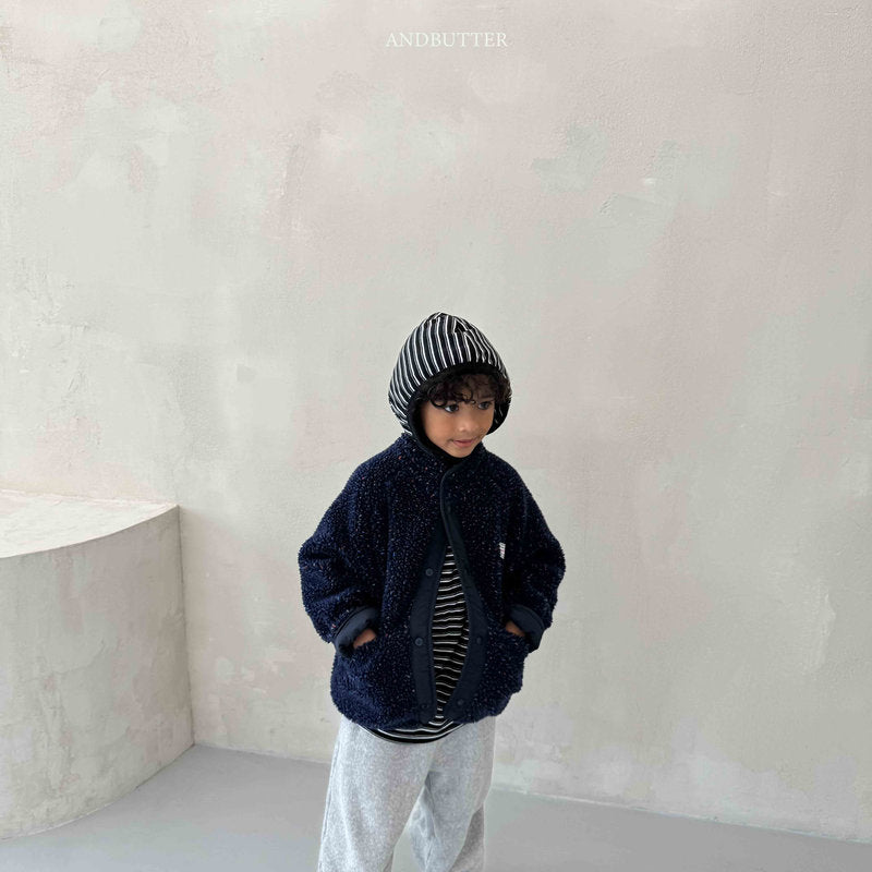 【予約】Neff Reversible Jumper   /  andbutter (S-JM)