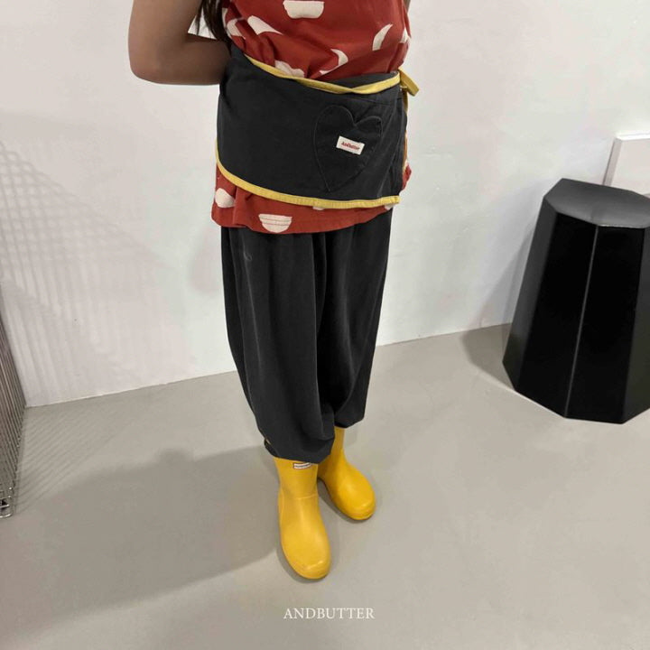 【予約】Apron pants  / andbutter(S-JM)